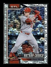 2026 Topps #24 Nathan Church Opening Day Foil