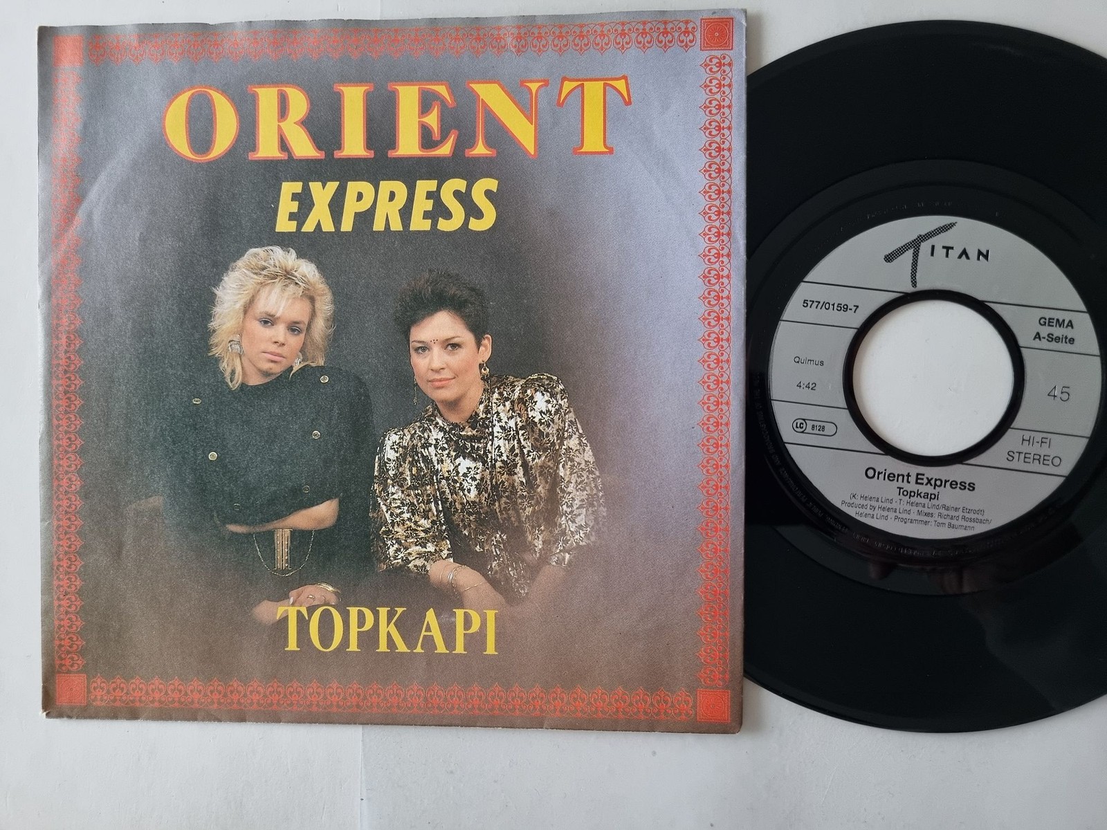 Orient Express - Topkapi 7'' Vinyl Germany