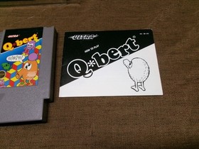 #622 Q*bert NES Nintendo CIB Authentic! CIrcle Seal! SUPER NICE!