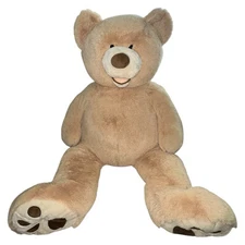 Giant Teddy Bear Tan Beige 60” Jumbo Large Stuffed Plush HugFun International
