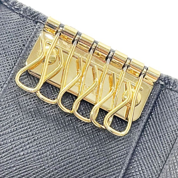 ■ Authentic Prada Triangle Key Case 6-Key Case Ny… - image 7