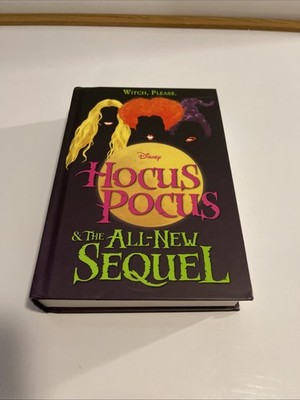 Hocus Pocus & The All-New Sequel Hardcover Book AW Jantha Disney Halloween YA