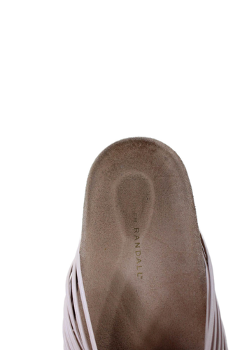 Loeffler Randall Womens Strappy Woven Detail Casual Slides Light Pink Size 9 - Picture 5 of 5