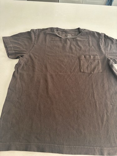 Nili Lotan Issue Brown T Shirt Medium Small Hole