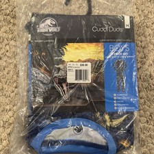 Boy's Youth Cuddl Duds Jurassic World Comfortech Stretch PolyBaselayer 2 Piece M