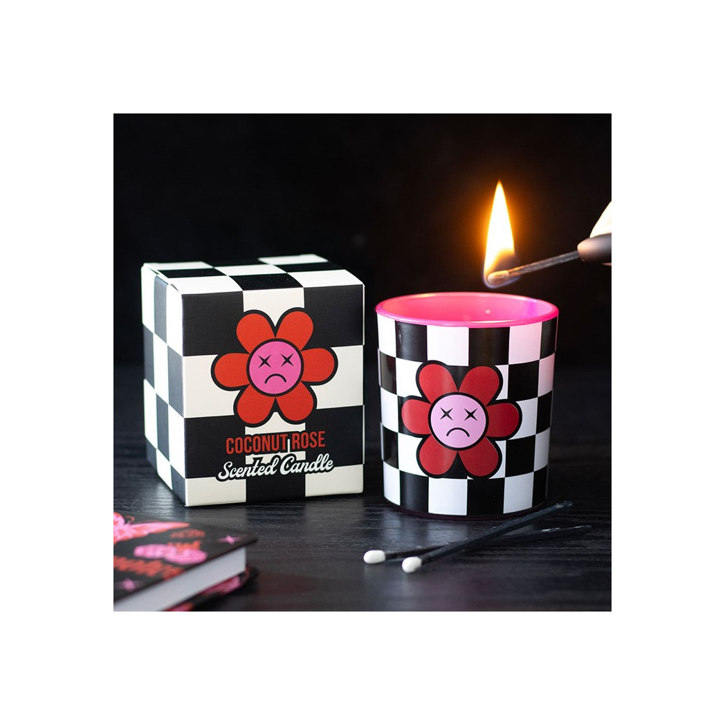 Sad Flower Coconut Rose Candle Home Fragrance Decor
