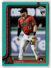 Tim Tawa Rookie 2025 Topps Chrome Update #USC104 Aqua Refractors #/199
