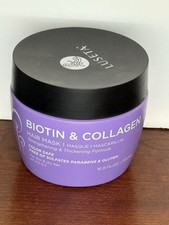LUSETA Biotin  Collagen Hair Mask - Strengthen  Thicken Hair -16.9 Oz. - NEW 
