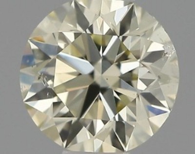 0.34 Karat Echt Natürlich Igi Zertifiziert Diamant Brilliant 4 MM Rund N / Vs