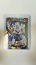 2024 Panini Select NFL Dion Dawkins Football Card Green and Purple Shock
