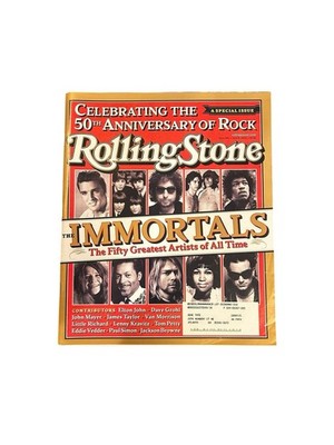 Rolling Stone Immortals 50 Greatest Artists 2004 Issue