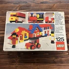 Vintage 1974 LEGO Set 125  With Original Box and Insert