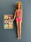 Vintage 1960s MOD TWIST n TURN FRANCIE DOLL Blonde Bend Leg Swimsuit Barbie Book