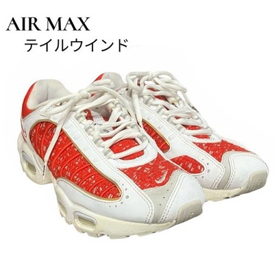 Men 8.0US Vhtf Color Nike Air Max Tailwind White Red LTD Sneaker Orignal Collect