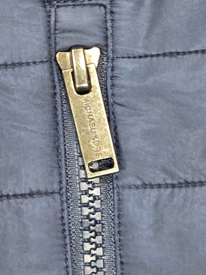 New with tags Mens Michael Kors Navy Blue Insulated Quilted Vest Jacket XXL - Image 2 of 4