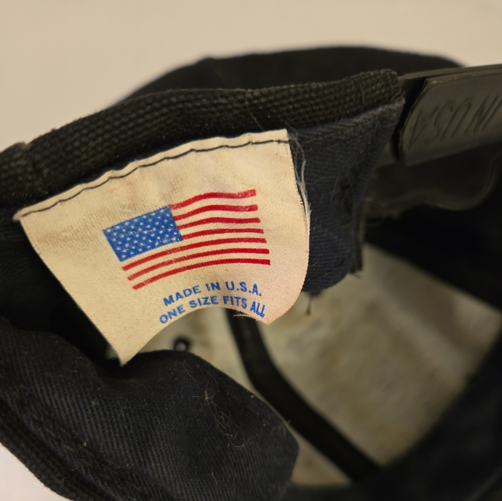 Carhartt Spell Out Snapback Hat Solid Black OS Em… - image 6