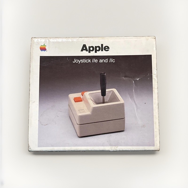 Apple Joystick A2M2002 for Apple IIe/IIc Vintage w/ Box & Manual