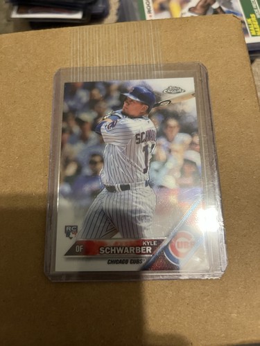 2016 Topps Chrome - Kyle Schwarber #166 Batting (RC)