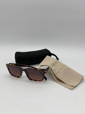 Glases Sunglasses Tortoiseshell Gradient Brown Lenses Case