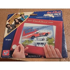 VINTAGE DUKES OF HAZZARD ETCH A SKETCH ACTION PACK