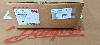 1PC- Danfoss 148B5320 Shut-off valve, SVA-S 20, Steel, Max Pressure 754- NEW