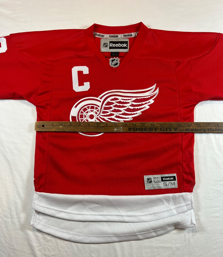 REEBOK DETROIT REDWINGS YOUTH Small #40 HENRIK ZETTERBERG JERSEY Brand NEW NHL - Picture 10 of 24