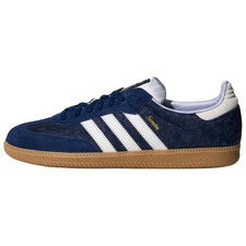 Adidas Originals SAMBA OG German Army Trainers Unisex Blue White KZ7551