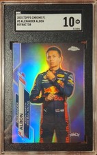 2020 Topps Chrome Formula 1 Alexander Albon Refractor 5 Alex Rookie Card RC