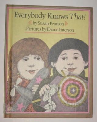 Everybody Knows That by Susan Pearson, Acceptable Book