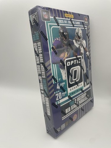 2025 Panini Donrus Optic NFL Hobby International Factory Sealed Box - Picture 2 of 8