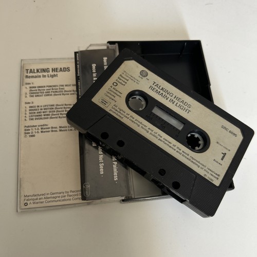 Talking Heads - Remain In Light (Cassette Tape, 1980) tested excellent condition - Picture 6 of 6