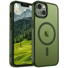 SUPFINE Magnetic for iPhone 14 Case  iPhone 13 Case Compatible with MagSafeMi...