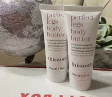 2x ThisWorks Perfect Legs Body Butter • 1 Fl Oz • Without Box Td4