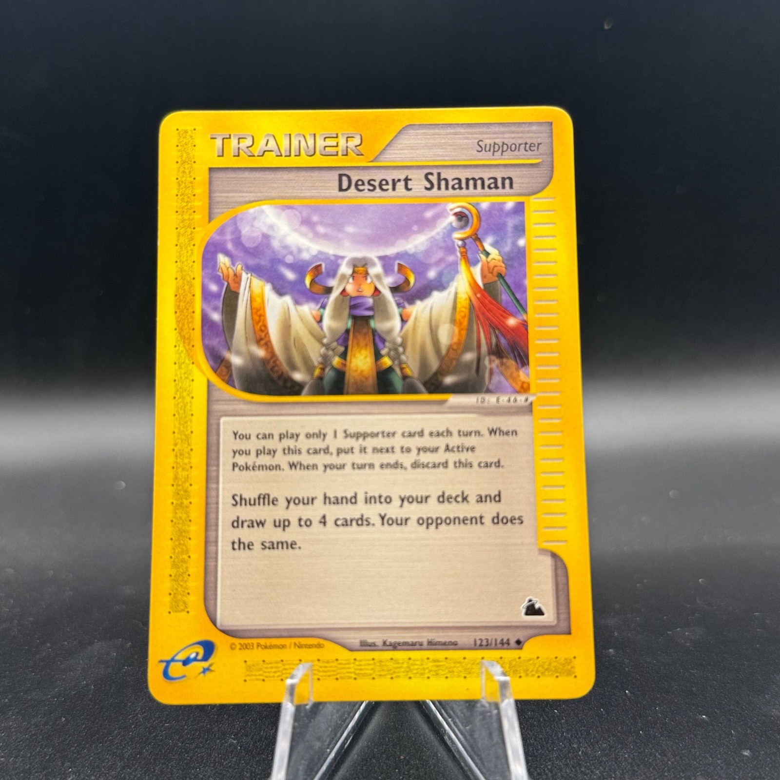 Desert Shaman 123/144 Uncommon Skyridge Pokemon Near Mint