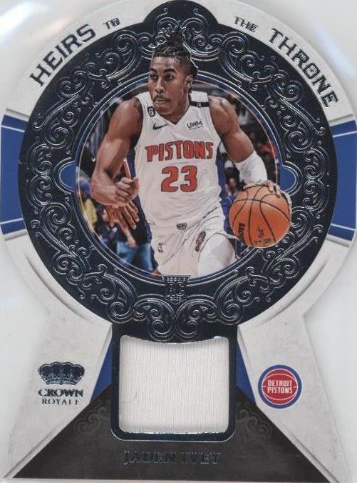 2022-23 Panini Crown Royale - Jaden Ivey #HT-JIP - 1 of 2