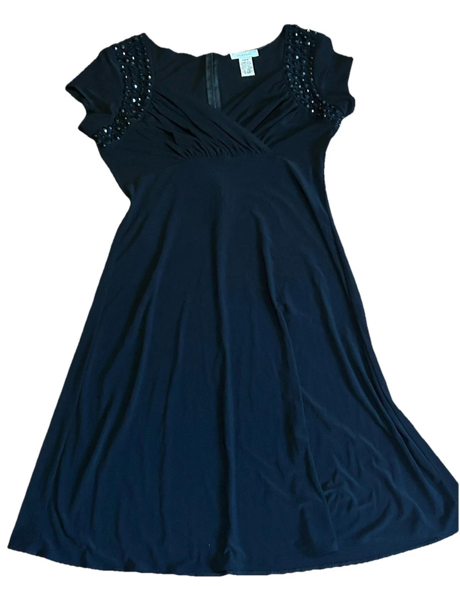jackie jon formal dresses Jackie Jon New York 26372X - Tea-Length A-Line Dress