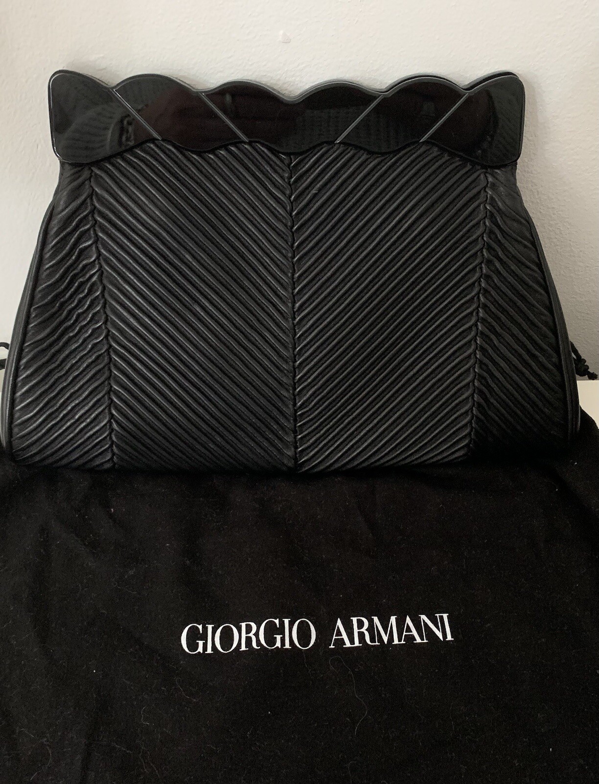GIORGIO ARMANI CLUTCH BAG NEW RRP £1870