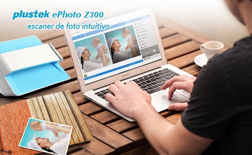 Plustek ePhoto Z300 Escáner de fotos, escanea fotos de 4x6 pulgadas 2 segundos - Imagen 7 de 14