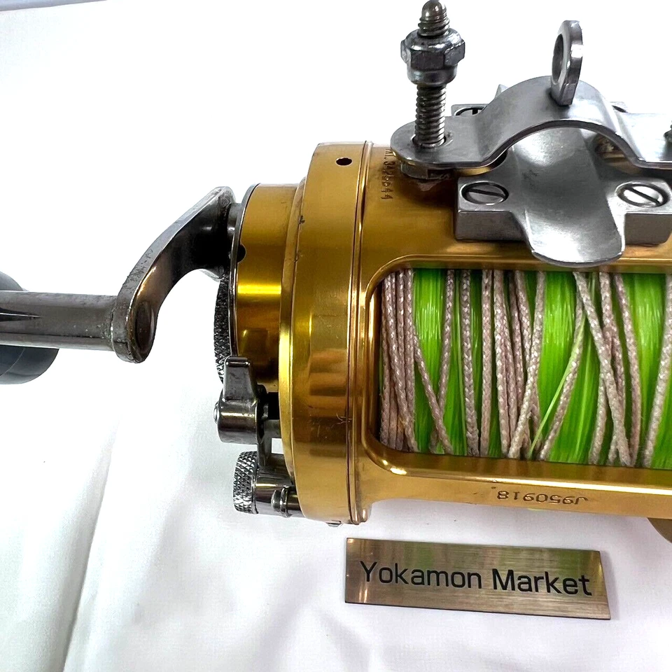 Carrete de arrastre Penn International II 30TW convencional Big Game solo usado en Japón Foto 4 de 4