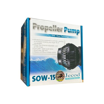 Jecod / Jebao SOW-15 Propeller Pump reg. Strömungspumpe 15000 L