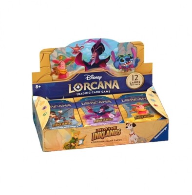 Disney LORCANA TCG Booster Box INTO THE INKLANDS - ENGLISH Terre Tinte