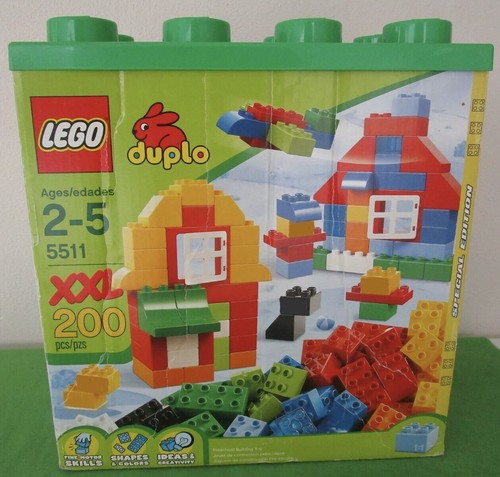 LEGO DUPLO 5511 XXL 200 PC SET AGES 2-5 