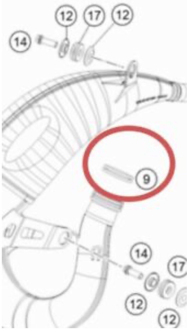 2021 RIEJU MR 300 PRO RACING RANGER EXHAUST CHAMBER O-RING SET