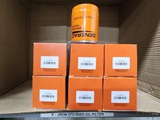 Genuine Generac OEM oil filter 070185ES 070185E 070185 QTY 6