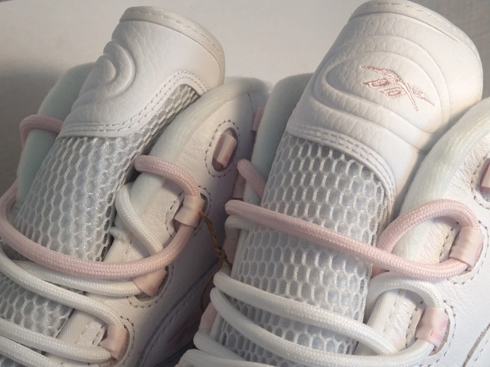 Baloncesto Reebok Question Mid Junior - GX9357 - Blanco/Rosa - 6,5 años/Mujer 8 Foto 3 de 4