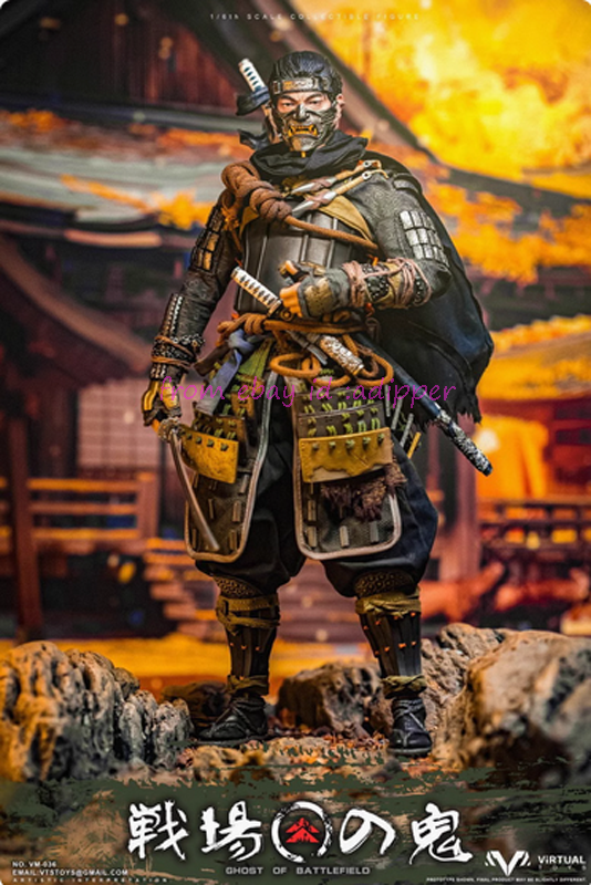 VTS TOYS ゴーストオブツシマDXエディション1/6スケール ホットトイズ Vts Toys 1/6 Ghost of Battlefield Action Figure - VM-036 for