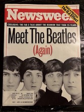 NEWSWEEK OCTOBER 23 1995 MEET THE BEATLES AGAIN John Lennon 