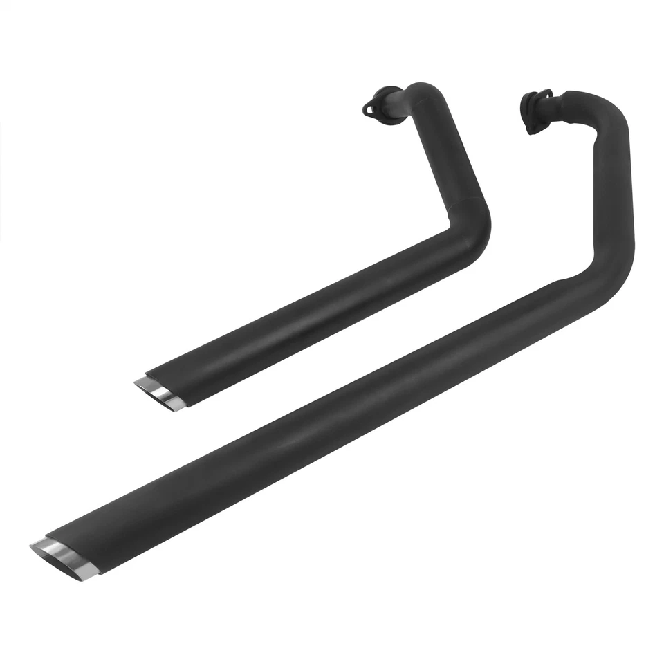 For Suzuki Boulevard M50 C50 T/C VL800 Shortshots Staggered Exhaust Pipes System - Image 4 of 4