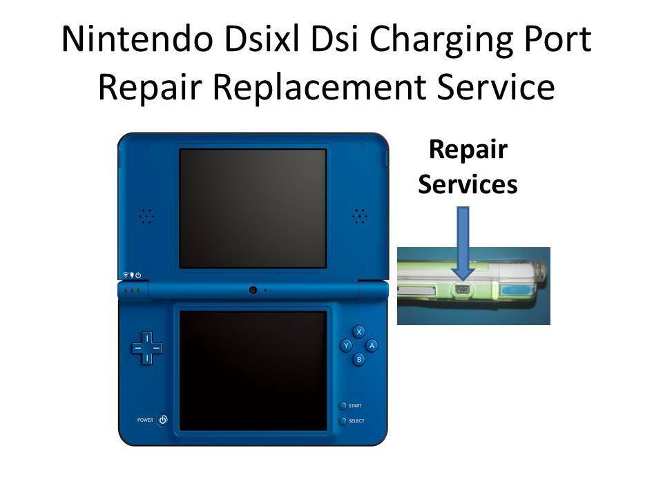 Nintendo Dsi xl, Dsi, Charging Port power adapter repair replacement  service