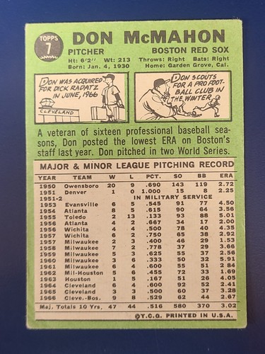 1967 Topps Baseballkarten komplett Ihr Set Sie wählen jede aus #1-532 niedrige Qualität - Bild 15 von 363